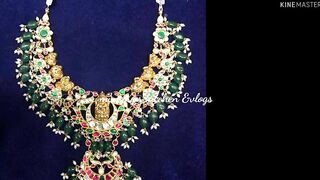 Gold necklace and haram models with weight/gold Haram designs