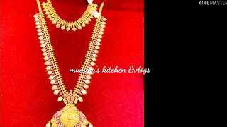 Gold necklace and haram models with weight/gold Haram designs