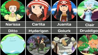 All Pokemon trainers who has Shiny Pokemon || Pokemon anime