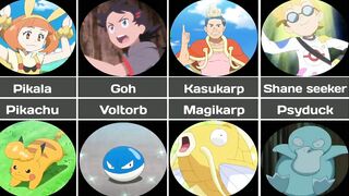 All Pokemon trainers who has Shiny Pokemon || Pokemon anime