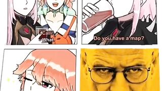 Anime memes but it's replaced with Breaking Bad