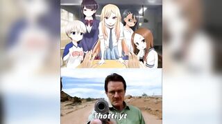 Anime memes but it's replaced with Breaking Bad