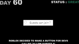 If Roblox never removed guests (Timeline)