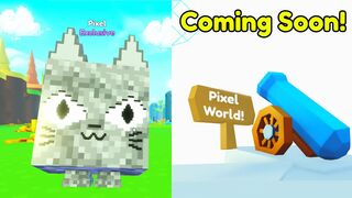 ????GOT *NEW* HUGE PIXEL CAT and PIXEL WORLD UPDATE LEAKS in Pet Simulator X (Roblox)