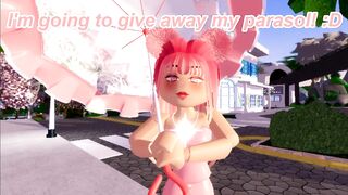 Get a Parasol for FREE! ???? | Royale High Roblox Giveaway