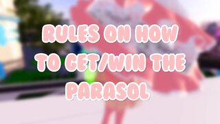 Get a Parasol for FREE! ???? | Royale High Roblox Giveaway