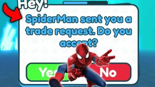 Spider-Man sent me a TRADE and it happened... ???? | Pet Simulator X Roblox