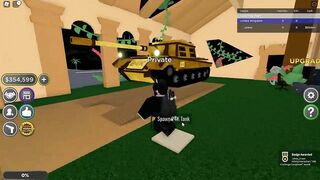 GET THIS BADGE FOR FREE ACCESSORIES! 24kGoldn Challenge Military Tycoon! (ROBLOX)