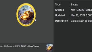 GET THIS BADGE FOR FREE ACCESSORIES! 24kGoldn Challenge Military Tycoon! (ROBLOX)