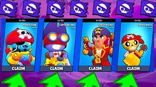 CURSED NEW PIRATE SKINS - Brawl Stars SPECIAL OFFERS