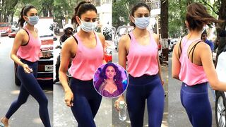 Rakul Preet Singh Latest Visuals | Rakul Preet Singh Spotted At Anshuka Yoga Classes In Bandra | FL