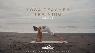 200hrs ONLINE Yoga Teacher Training | Sun salutation on the beach