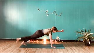 Plank Challenge--Advanced Levels (Yoga for Planks)