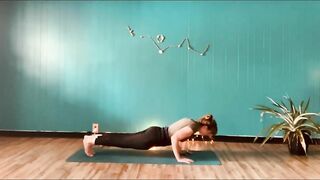 Plank Challenge--Advanced Levels (Yoga for Planks)