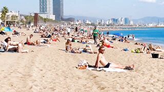 Barcelona beach walk /beach Sant Miquel