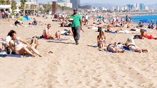 Barcelona beach walk /beach Sant Miquel