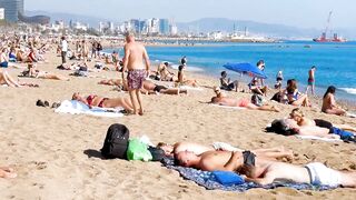 Barcelona beach walk /beach Sant Miquel