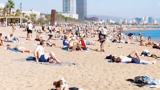 Barcelona beach walk /beach Sant Miquel