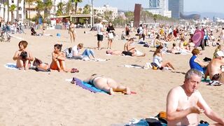 Barcelona beach walk /beach Sant Miquel