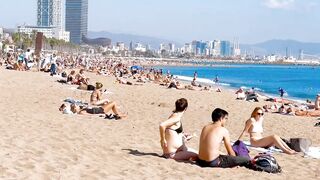 Barcelona beach walk /beach Sant Miquel