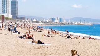 Barcelona beach walk /beach Sant Miquel