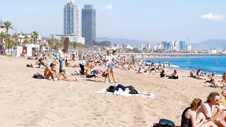 Barcelona beach walk /beach Sant Miquel