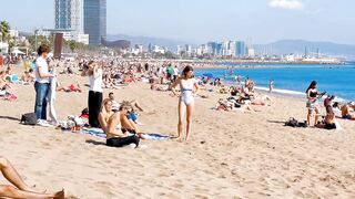 Barcelona beach walk /beach Sant Miquel