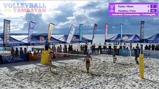 Rondina-Pons PANALO sa Beach Volleyball in Australia ! Pinataob ang matatangkad na kalaban!