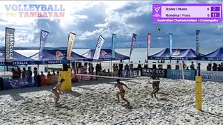 Rondina-Pons PANALO sa Beach Volleyball in Australia ! Pinataob ang matatangkad na kalaban!