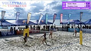 Rondina-Pons PANALO sa Beach Volleyball in Australia ! Pinataob ang matatangkad na kalaban!