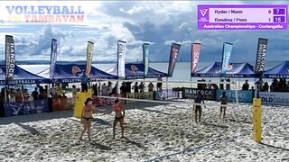 Rondina-Pons PANALO sa Beach Volleyball in Australia ! Pinataob ang matatangkad na kalaban!