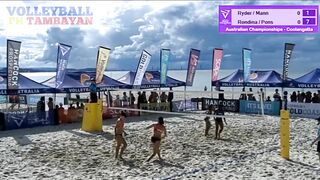 Rondina-Pons PANALO sa Beach Volleyball in Australia ! Pinataob ang matatangkad na kalaban!