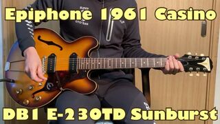 Epiphone 1961 Casino DB1 E-230TD Sunburst [Bikini Logo]