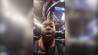 JiDion Goes On Instagram Live After Getting A Haircut During A NBA Game!