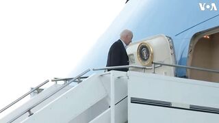 Biden Departs Rzeszów to Travel to Warsaw