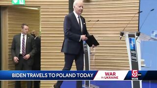 President Joe Biden travels to Poland