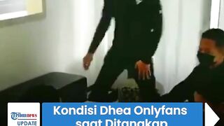 Polisi Beri Jawaban soal Kondisi Dhea Onlyfans saat Ditangkap, Benarkah sedang Live