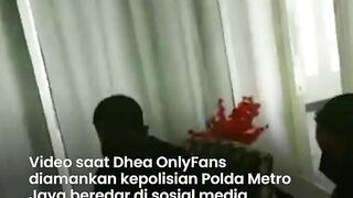 Polisi Beri Jawaban soal Kondisi Dhea Onlyfans saat Ditangkap, Benarkah sedang Live