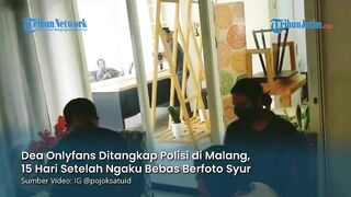 DETIK-DETIK Penangkapan Dea Onlyfans, Dijemput Polisi Setelah Ngaku Bebas