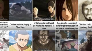 Small Details you Missed in Attack on Titan Part 5 I Anime Senpai Comparisons