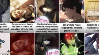 Small Details you Missed in Attack on Titan Part 5 I Anime Senpai Comparisons