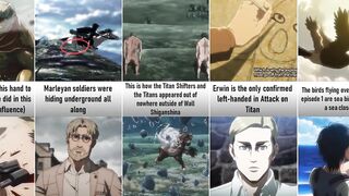 Small Details you Missed in Attack on Titan Part 5 I Anime Senpai Comparisons