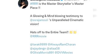 Celebrities Wishes To RRR Movie | RRR Review | Jr NTR & Ram Charan |RRR Movie|Celebrity Reaction