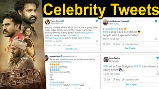 Celebrity Reviews for RRR Movie| Blockbuster Talk Allover for RRR | Jr NTR, Ram Charan | Gossip Adda