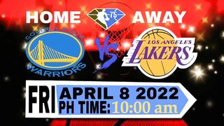 LOS ANGELES LAKERS GAME SCHEDULE APRIL 2022 | NBA SEASON 2021-22