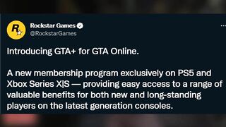 Rockstar Games Have Gotten Greedier Than You'd Ever Expect..... (GTA+  Subscription)