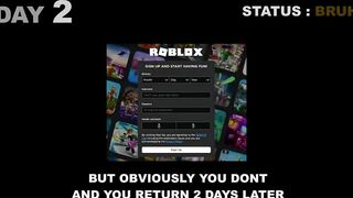 If you get infinite Robux in Roblox (Timeline)