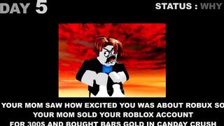 If you get infinite Robux in Roblox (Timeline)