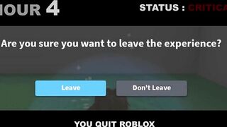 If you get infinite Robux in Roblox (Timeline)