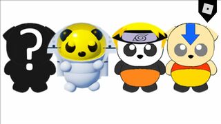 How to get the "ASTRO", "YELLOW HAIR", AIRBENDER", and "?" PANDAS in FIND THE PANDAS || Roblox